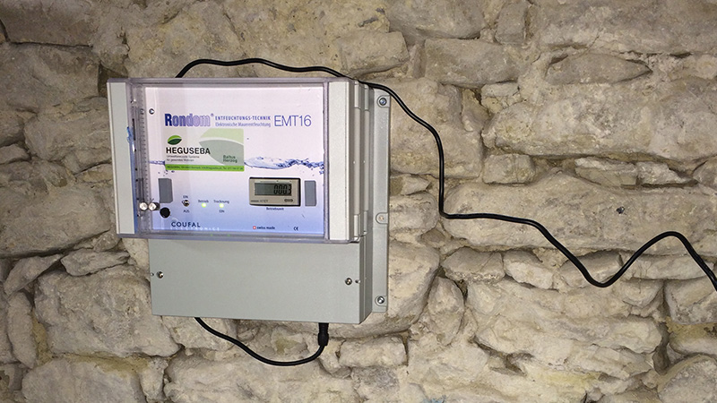 Die Lösung bei feuchten Mauern